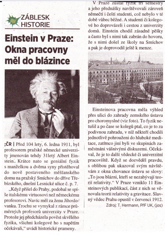 Einstein a blzinec 1