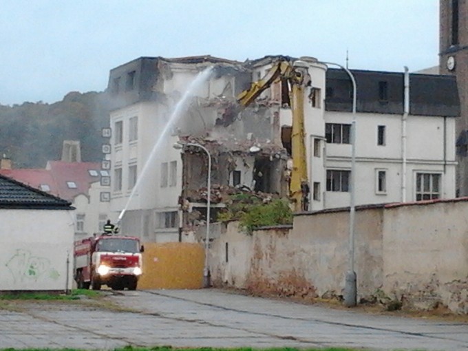 Hotel Praha demolice