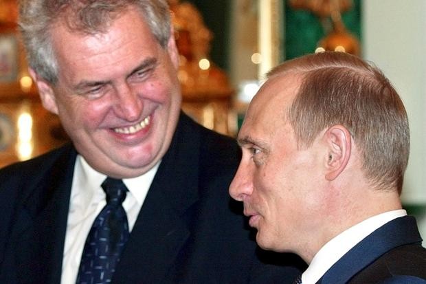Zeman, Putin 1
