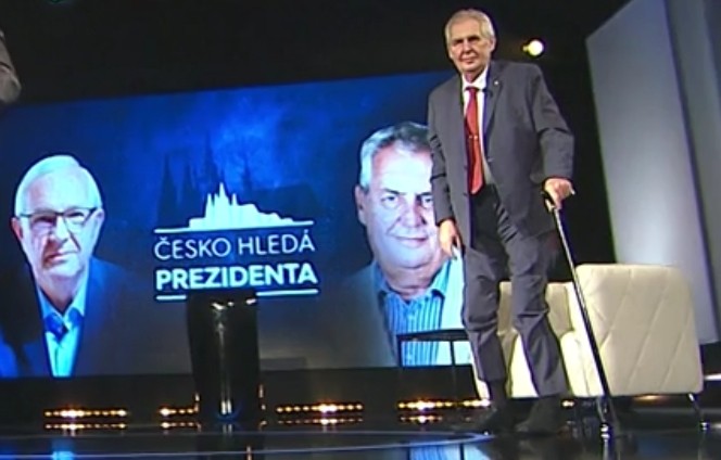 Zeman debata na Prim