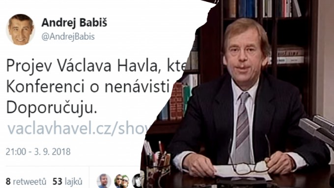 Havel o nenvisti